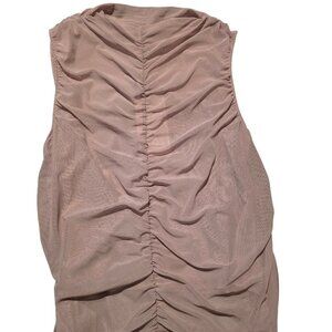 Calia Ruched Mock Neck Tank